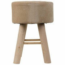 Hocker Alexandra House Living Braun Bambus Kiefer Schwamm Holz MDF 32 x 44 x 32 cm