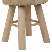 Hocker Alexandra House Living Braun Bambus Kiefer Schwamm Holz MDF 32 x 44 x 32 cm