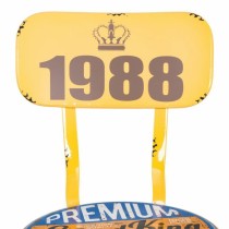 Stool Alexandra House Living Yellow Iron 40 x 100 x 46 cm