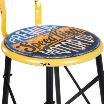 Stool Alexandra House Living Yellow Iron 40 x 100 x 46 cm