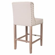 Stool Alexandra House Living Beige Rubber wood 58 x 104 x 48 cm