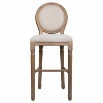 Stool Alexandra House Living Cream Rubber Wood 46 x 116 x 52 cm