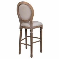 Tabouret Alexandra House Living Crème Caoutchouc Bois 46 x 116 x 52 cm