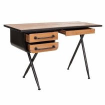 Desk Alexandra House Living Brown Wood Iron 50 x 75 x 122 cm