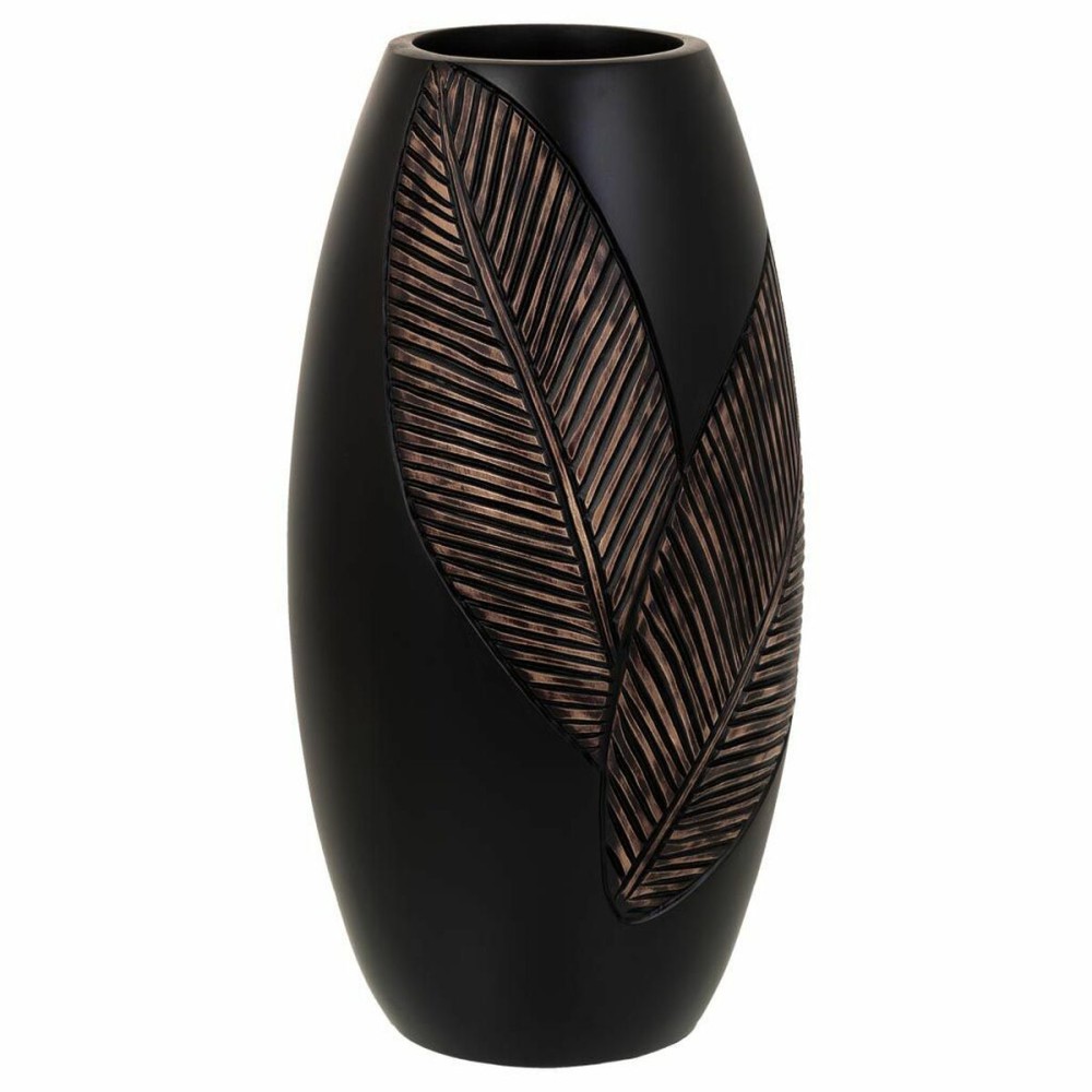 Vase Alexandra House Living Brown Polyresin 18 x 35 x 18 cm