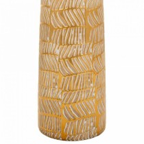 Vase Alexandra House Living Gold Ceramic 15 x 61 x 15 cm