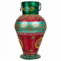 Vase Alexandra House Living Eisen 16 x 30 x 16 cm