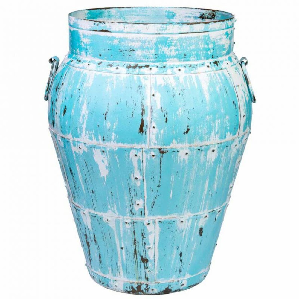 Vase Alexandra House Living Blau Mango-Holz 45 x 60 x 45 cm