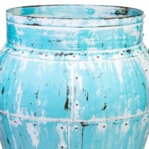 Vase Alexandra House Living Blue Mango wood 45 x 60 x 45 cm