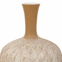 Vase Alexandra House Living White Golden Polyresin 21 x 41 x 21 cm