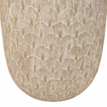 Vase Alexandra House Living White Golden Polyresin 21 x 41 x 21 cm