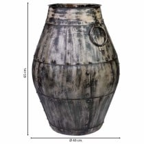 Vase Alexandra House Living Grau Mango-Holz 40 x 65 x 40 cm