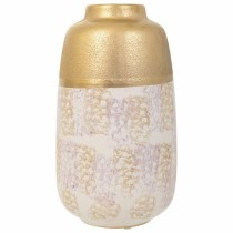 Vase Alexandra House Living Gold aus Keramik 15 x 28 x 15 cm