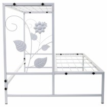 Blumentopfhalter Alexandra House Living Weiß Eisen 44 x 44 x 80 cm