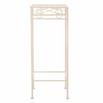 Flower Pot Stand Alexandra House Living White Metal Iron 28 x 160 x 58 cm