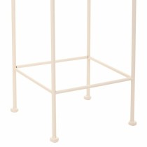 Flower Pot Stand Alexandra House Living White Metal Iron 28 x 160 x 58 cm