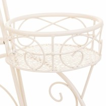 Flower Pot Stand Alexandra House Living White Metal Iron Bicycle 28 x 28 x 28 cm