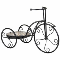 Blumentopfhalter Alexandra House Living Schwarz Eisen Kachel Fahrrad 23 x 36 x 53 cm