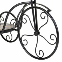 Blumentopfhalter Alexandra House Living Schwarz Eisen Kachel Fahrrad 23 x 36 x 53 cm