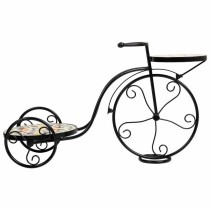 Sous-pot Alexandra House Living Noir Fer Carrelage Bicyclette 26 x 43 x 67 cm