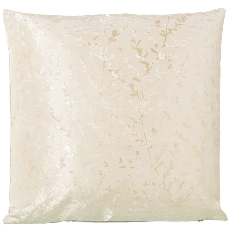 Cushion Alexandra House Living Cream Textile 43 x 43 cm