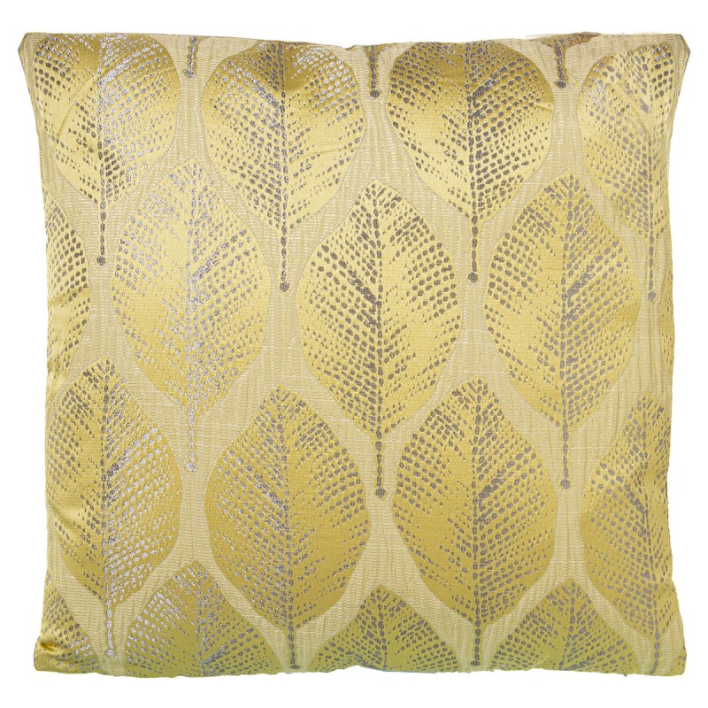 Cushion Alexandra House Living Yellow Textile 43 x 43 cm