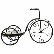 Sous-pot Alexandra House Living Noir Fer Carrelage Bicyclette 23 x 36 x 53 cm