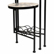 Flower Pot Stand Alexandra House Living Black Iron Tile 30 x 68 x 30 cm