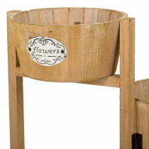 Flower Pot Stand Alexandra House Living Brown Paolownia wood 20 x 90 x 124 cm