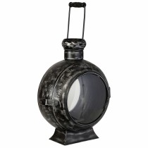 Candle Holder Alexandra House Living Black Glass Iron 21 x 40 x 29 cm