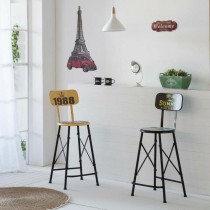 Plaque Murale Alexandra House Living Fer Tour Eiffel 80 x 1 x 43 cm