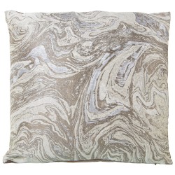 Kissen Alexandra House Living Grau Textil 43 x 43 cm