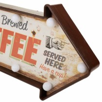 Wandsteckdose Alexandra House Living Coffee Weiß Eisen 27 x 5 x 65 cm Beleuchtung