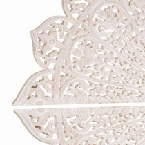 Wall Decoration Alexandra House Living White MDF Wood 2 x 120 x 120 cm