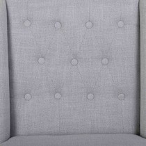 Chair Alexandra House Living Grey 43 x 104 x 54 cm