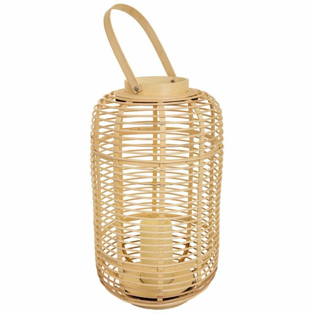 Lantern Alexandra House Living Natural Bamboo Rattan 29 x 48 x 29 cm