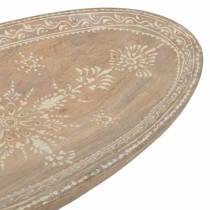 Centerpiece Alexandra House Living White Natural Mango wood 19 x 3 x 38 cm