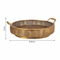 Centerpiece Alexandra House Living Golden Iron 32 x 10 x 38 cm