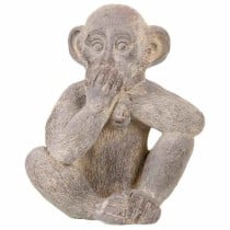 Deko-Figur Alexandra House Living Grau Magnesium Affe 26 x 40 x 35 cm