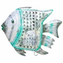 Figurine Décorative Alexandra House Living Blanc Vert Bois de manguier Poisson 15 x 65 x 80 cm