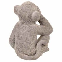 Decorative Figure Alexandra House Living Grey Polyresin Monkey 26 x 40 x 34 cm