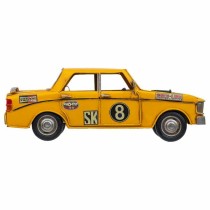 Figurine Décorative Alexandra House Living Jaune Fer ABS Voiture 12 x 9 x 27 cm