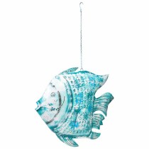 Figurine Décorative Alexandra House Living Bleu Bois de manguier Poisson 15 x 83 x 107 cm