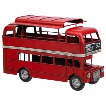 Figurine Décorative Alexandra House Living Rouge Fer ABS Le Bus 14 x 18 x 28 cm