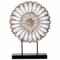 Decorative Figure Alexandra House Living White Polyresin 9 x 40 x 29 cm