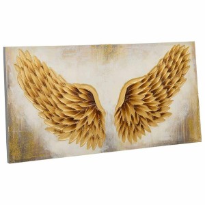 Bild Alexandra House Living Nature Leinwand Tannenholz 100 x 3 x 50 cm