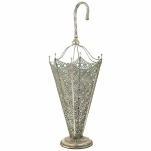 Umbrella stand Alexandra House Living Silver 29 x 81 x 34 cm