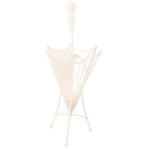 Umbrella stand Alexandra House Living White 25 x 48 x 20 cm