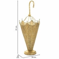 Umbrella stand Alexandra House Living Gold 29 x 81 x 34 cm