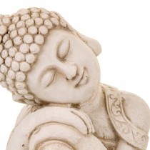 Decorative Figure Alexandra House Living Grey Polyresin Buddha 25 x 34 x 25 cm